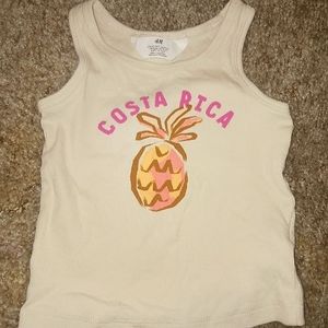 H&M girls 2t ribbed tank top